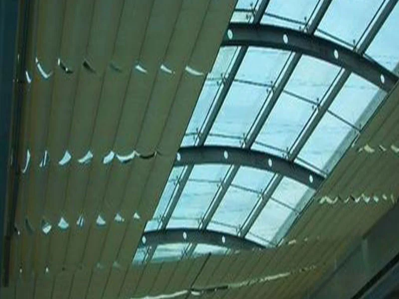 Application of Aluminum Alloy Louvers in Intelligent Sunshade of Glass Curtain Walls